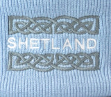 Cuffed Beanie with Celtic Embroidery