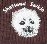 Cuffed Beanie with Seal Embroidery