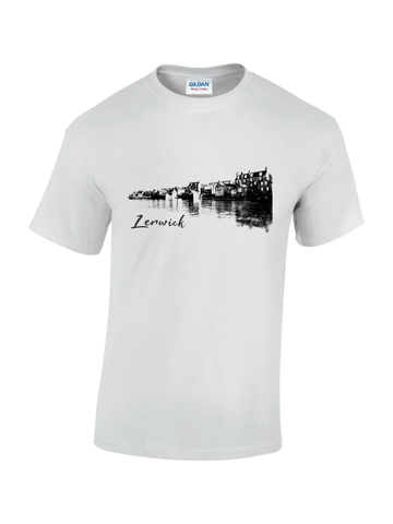 T-shirt with Lerwick Lodberries Print