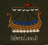 Cuffed Beanie with Galley Embroidery