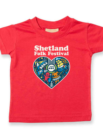 Baby T-shirt with SFF 2023 Print