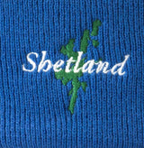 Cuffed Beanie with Shetland Map Embroidery