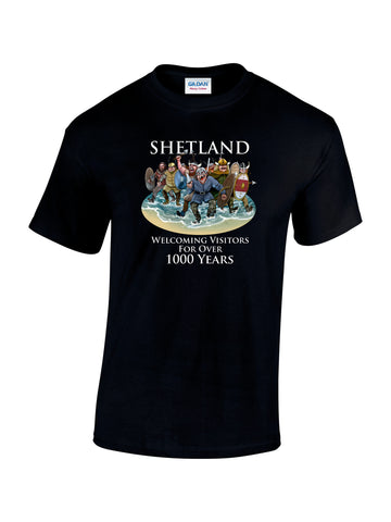 T-shirt with Viking Tourists
