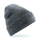 Cuffed Beanie with Flying Puffin Embroidery
