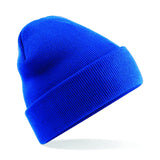 Cuffed Beanie with Shetland Map Embroidery