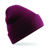 Cuffed Beanie with Galley Embroidery