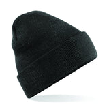 Cuffed Beanie with Flying Puffin Embroidery