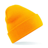 Cuffed Beanie with Flying Puffin Embroidery
