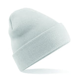 Cuffed Beanie with Cute Viking Embroidery