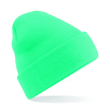 Cuffed Beanie with Galley Embroidery