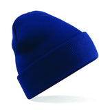Cuffed Beanie with Flying Puffin Embroidery