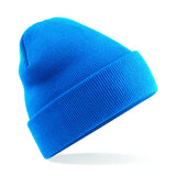 Cuffed Beanie with Shetland Map Embroidery