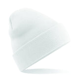 Cuffed Beanie with Flying Puffin Embroidery