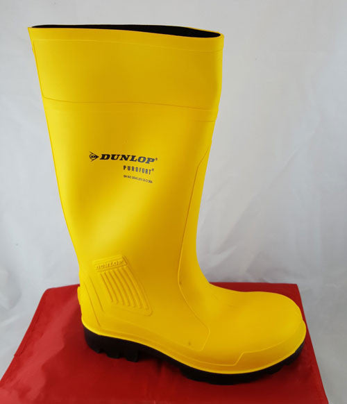 Dunlop Yellow Safety Wellington