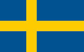 Sweden Courtesy Flag 30x40cm