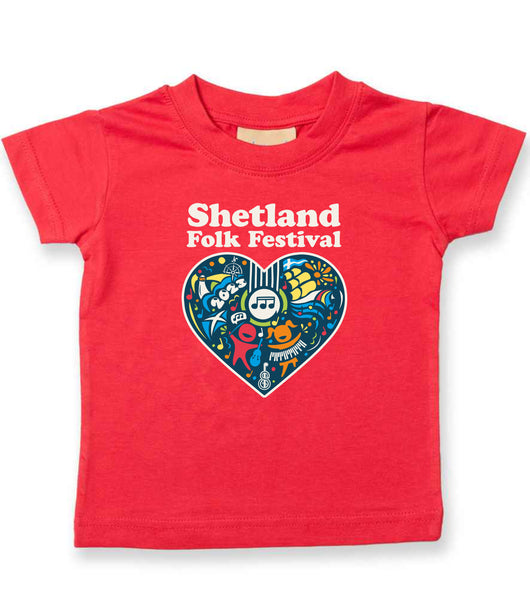 Baby T-shirt with SFF 2023 Print