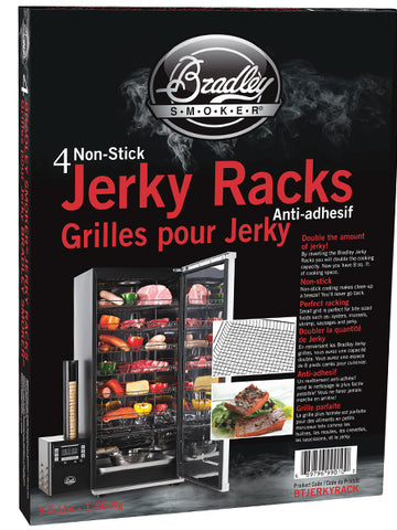 Bradley 4 Non Stick Jerky Racks