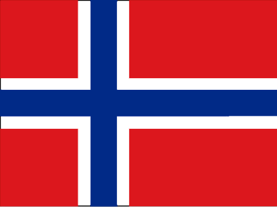 Norway Courtesy Flag 30x40cm